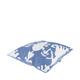 Cushion print quilted cotton 45x45x8cm