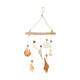 Hanger shells nature 18x2x36cm