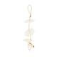 Hanger capiz 8x8x28cm