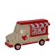 Figurine love truck pine wood 21.3x8x12.5cm