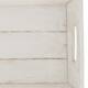 Tray rectangular fir wood with handle 48x20x3.5cm