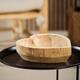 Tray heart paulownia wood 36x31x9cm - Natural