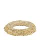 Wreath straw 25x4x25cm