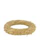 Wreath straw 40x40x6cm