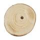 Slice round paulownia wood 20x20x3cm - Natural