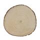 Ronde schijf - Paulowniahout - 34,5x34,5x3 cm - Natuurlijk