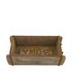 Brickmould rectangular reclaimed wood with handle 32x15x10cm - Natural