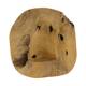 Winebottle holder 1 bottle teak wood 20x20x8cm - Natural