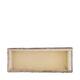 Tray rectangular bark 39x15x5cm
