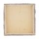 Tray square bark 30x30x4cm