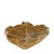 Bol Iris - Bois de teck - 50x33x10cm - Beige