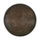 Dienblad rond - IJzer - Vintage - 55x55x2cm - Natuurlijk