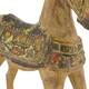 Rocking horse albizia wood 36x11x37.5cm