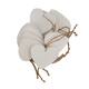 Hanger - Hart - Populierenhout  - 10x10x9cm - 10 stuks - Wit