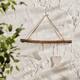 Hanger - Hart - Populierenhout  - 10x10x9cm - 10 stuks - Wit