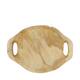 Bol - Bois de teck avec manche - 37x29x8 cm - Naturel