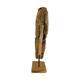 Ornament Evelyn - Teak hout - 48x38x12 cm - Bruin