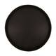 Tray round metal 57x57x4.2cm - Black