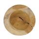 Bowl round teak wood 15x15x4.5cm - Natural