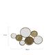 Mirror metal 98x57x2.5cm