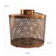 Lantern metal with glass 30x19.5x30.5cm