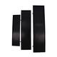 Tray metal on stand 71.5x18x19cm  - Black