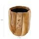 Planter wood 33x33x29cm Ø33cm