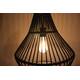 Ceiling light bamboo 38x38x42cm