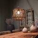 Ceiling light bamboo 38x38x32cm