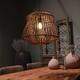 Ceiling light bamboo 46x46x40cm