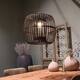Ceiling light bamboo 46x46x40cm