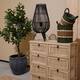 Floor lamp bamboo 28x28x58cm