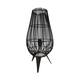 Floor lamp bamboo 28x28x58cm