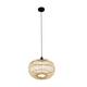 Ceiling light bamboo 38x38x27cm