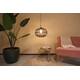 Hanglamp Varna - Bamboe - 38x38x27cm - Zwart