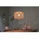 Ceiling light bamboo 46x46x34cm - Natural