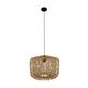 Ceiling light bamboo 46x46x34cm - Natural