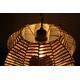 Ceiling light rattan 38x38x25cm