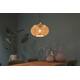 Ceiling light rattan 45x45x25cm