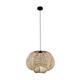 Ceiling light rattan 45x45x25cm