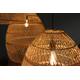 Ceiling light rattan 68x68x76cm S/3