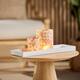 Tray fir wood 42x14x3cm - White