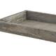 Tray rectangular fir wood 42x14x3cm