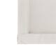 Tray rectangular fir wood 28x15x3cm - White