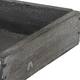 Tray square fir wood 14x14x3cm