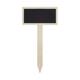 Plant marker blackboard plywood 10x0.4x18.3cm 5pc FSC 100%