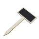 Plant marker blackboard plywood 12x0.5x22cm 5pc FSC 100%