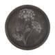 Tray round mdf 58x58x2.5cm FSC 100% - Black