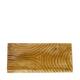 Bowl rectangular engraved teak wood 38x18x6cm FSC 100%