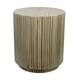 Table round bamboo / mdf 47x47x52cm S/2 FSC 100%